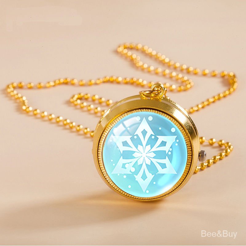 ✨Genshin Impact✨Đồng Hồ Thạch Anh Thần Genshin Va Chạm Bỏ Túi Chính Hãng Mắt Thần s Có Thể Xoay Được Cá Tính Cho Nam Và Nữ Sinh Sẽ sáng lên vào ban đêm