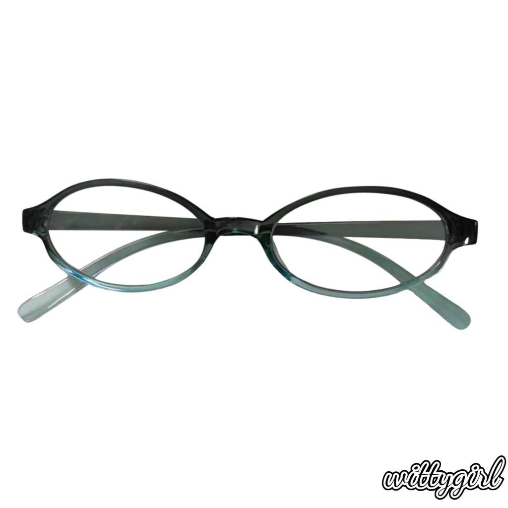 Mắt Kính Hình oval Thời Trang Phong Cách retro Dành Cho Nữ