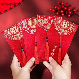 Tua đám cưới phong bì đỏ đám cưới sáng tạo từ hạnh phúc túi phong bì màu đỏ