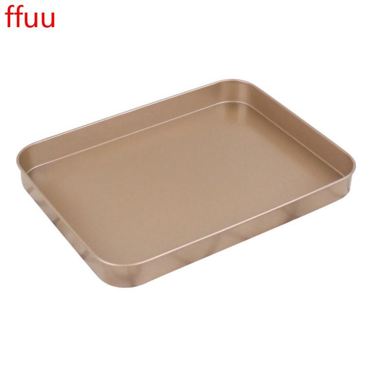 Khay nướng bánh hình chữ nhật chống dính bằng thép carbon