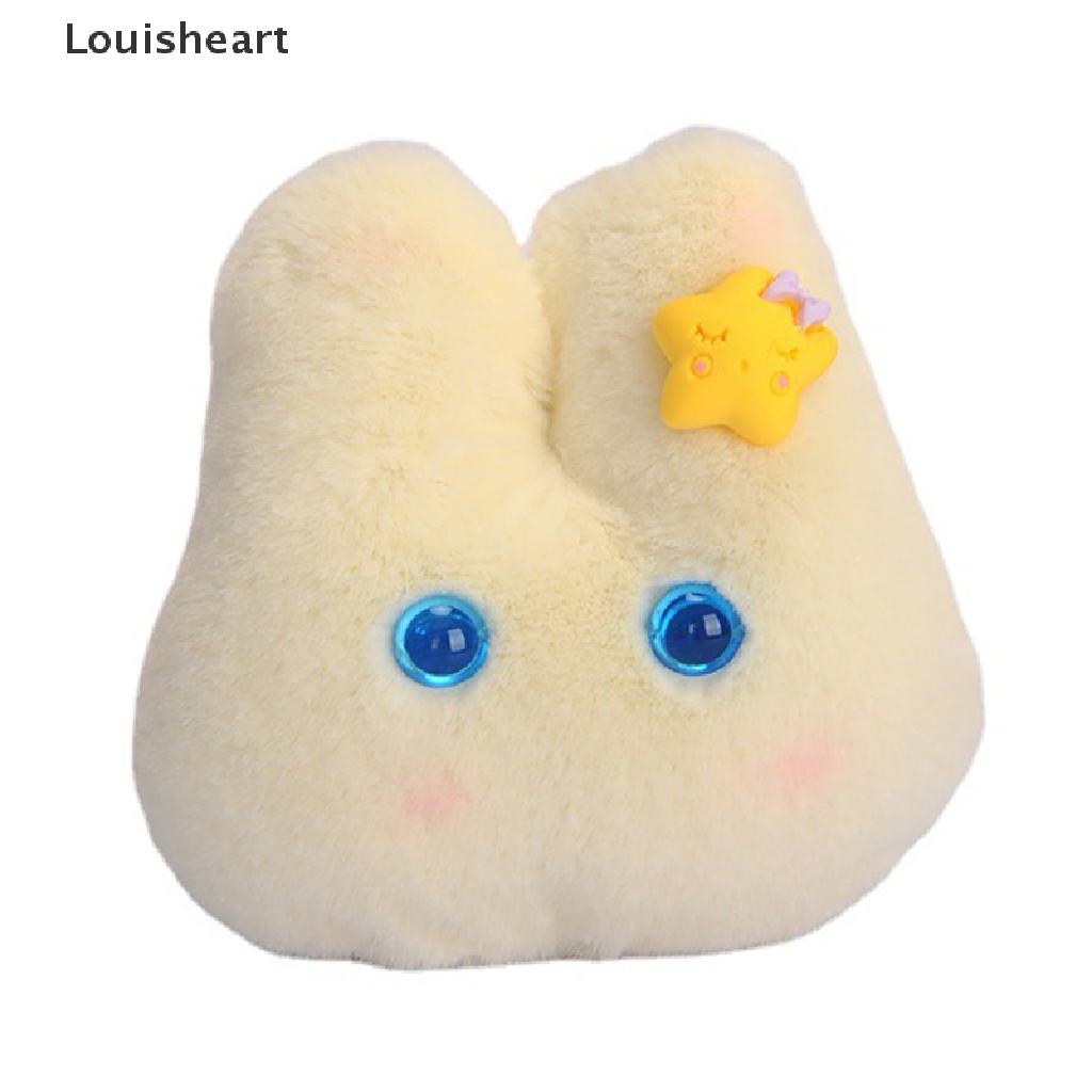 Louisheart 1PC Sang Trọng Dễ Thương Đáng Yêu ​Móc Khóa Hình Thỏ Nhồi Bông Xinh Xắn Đáng Yêu