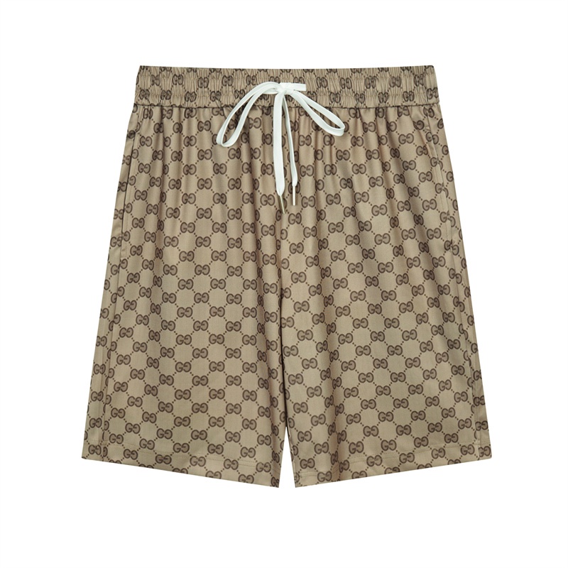 Quần Short Lưng Thun In Chữ G Đôi Cỡ Nhỏ Thời Trang Unisex Cá Tính