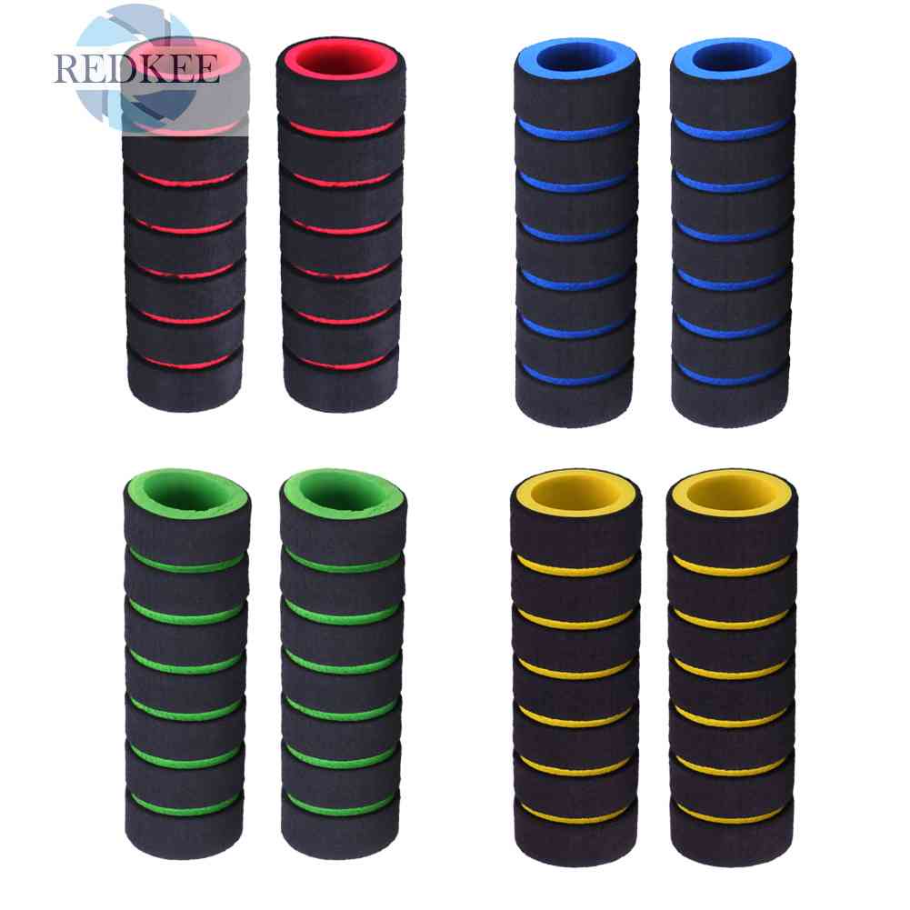 1 Cặp Vỏ Bọc Tay Lái Xe Đạp Bằng Xốp Chống Trượt