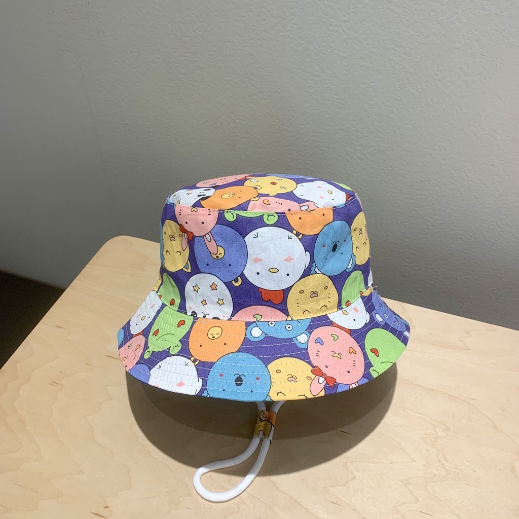 Mũ Tai Bèo Chống Nắng Phối Lưới Thoáng Khí Thời Trang Mùa Hè Cho Bé