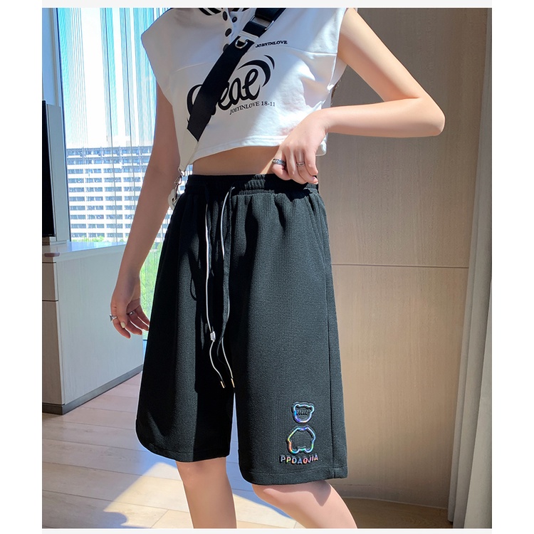 NRVP Quần Short Thể Thao Dáng Rộng Phong Cách Thời Trang Hàn Quốc