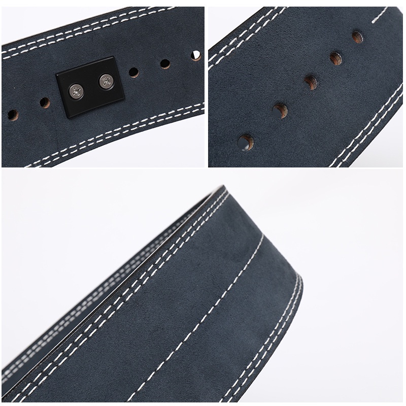 Dây Đai Bằng Da Bò Hỗ Trợ Nâng Tạ Thể Thao Thắt lưng tập thể dục Deep Squat Hard Pull Strength Weightlifting Equipment Kraft bảo vệ thắt lưng thể thao Bảo vệ thắt lưng da bò