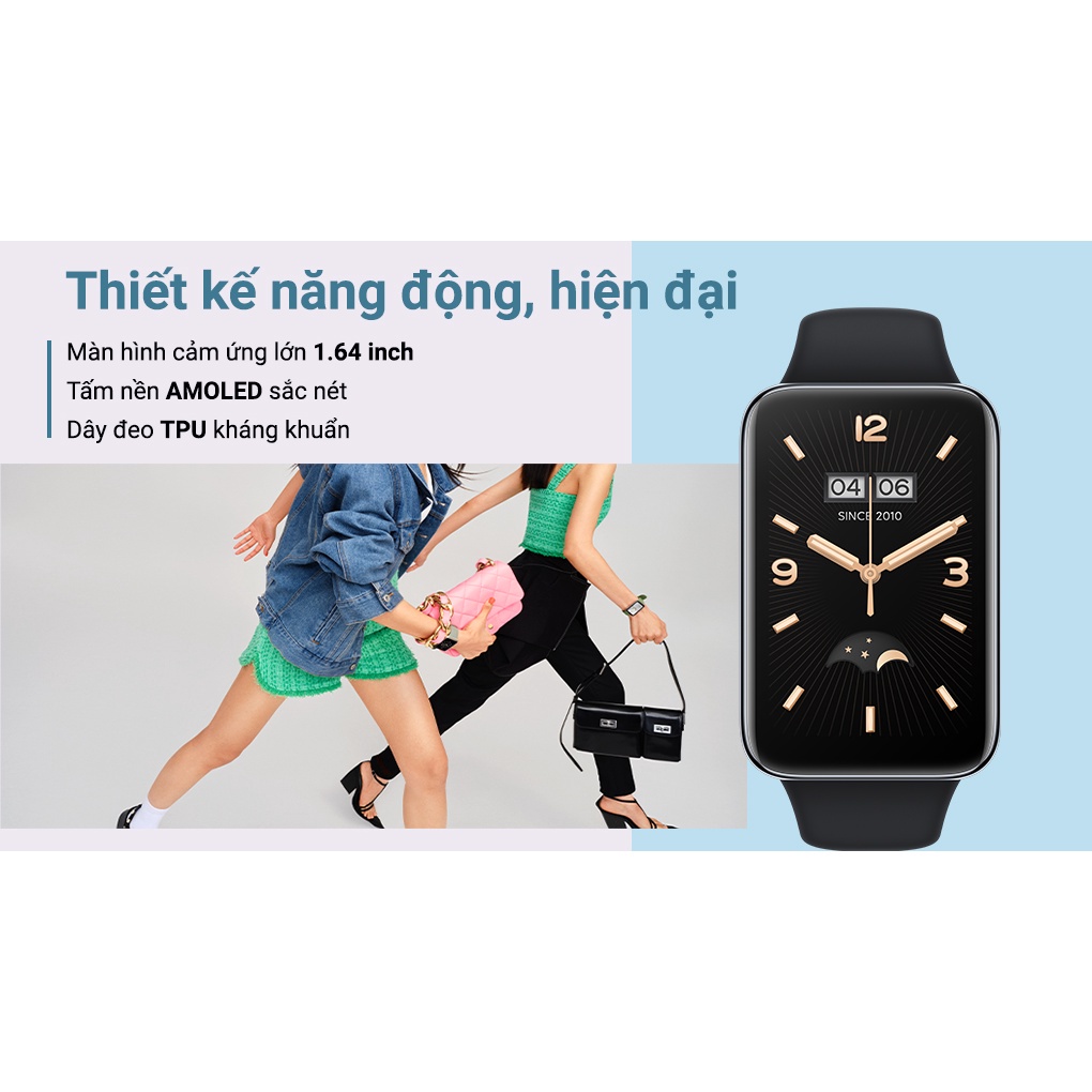 Vòng đeo tay thông minh Xiaomi Band 7 Pro - Bảo hành 12 tháng