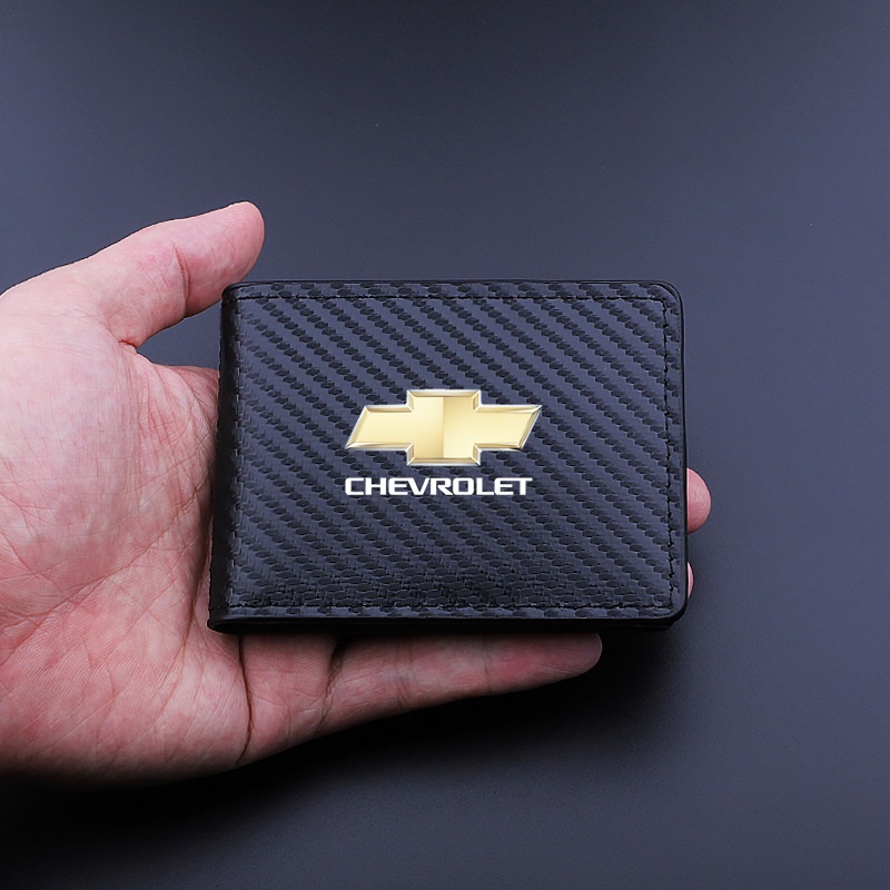 Ốp Bọc Biển Số Xe Hơi Chevrolet Aveo Captiva Cruze Onix Orlando Sail Sonic Bằng Sợi Carbon