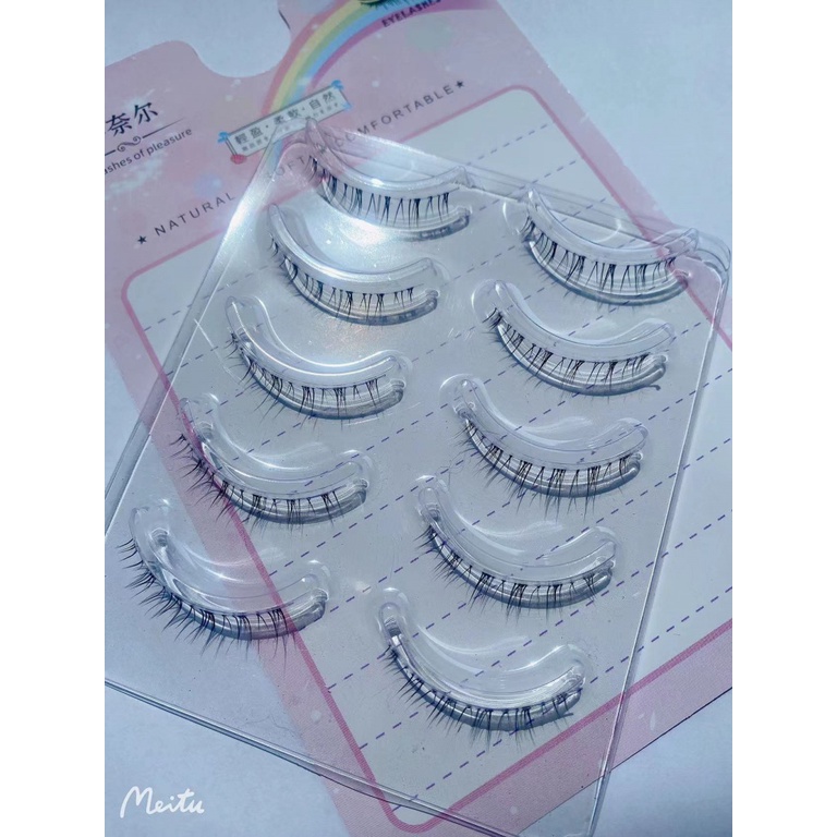 Lông Mi Giả Dưới Chéo Như Vẽ Tay