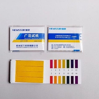 Giấy Quỳ Tím test PH 1-14 Newstar [ Gói 80 test ]