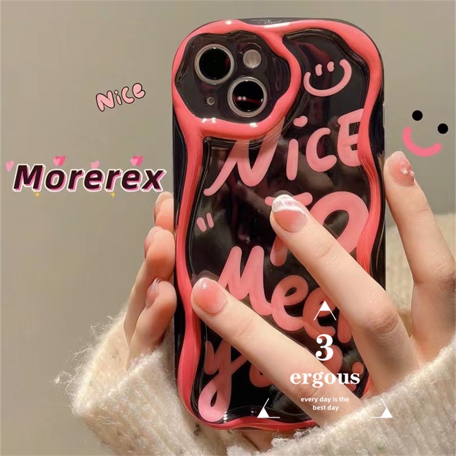 Ốp Điện Thoại TPU Mềm Họa Tiết Chữ Đơn Giản Bảo Vệ Cho IPhone 14 13 12 11 Pro Max SE2020 X XR Xs Max 7 8 6 6s Plus