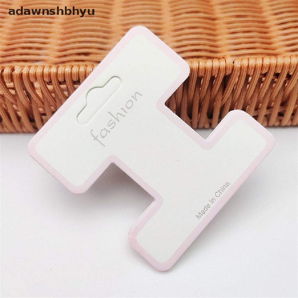 Set 50 Thẻ Treo Trưng Bày Kẹp Tóc Trang Sức Thủ Công DIY