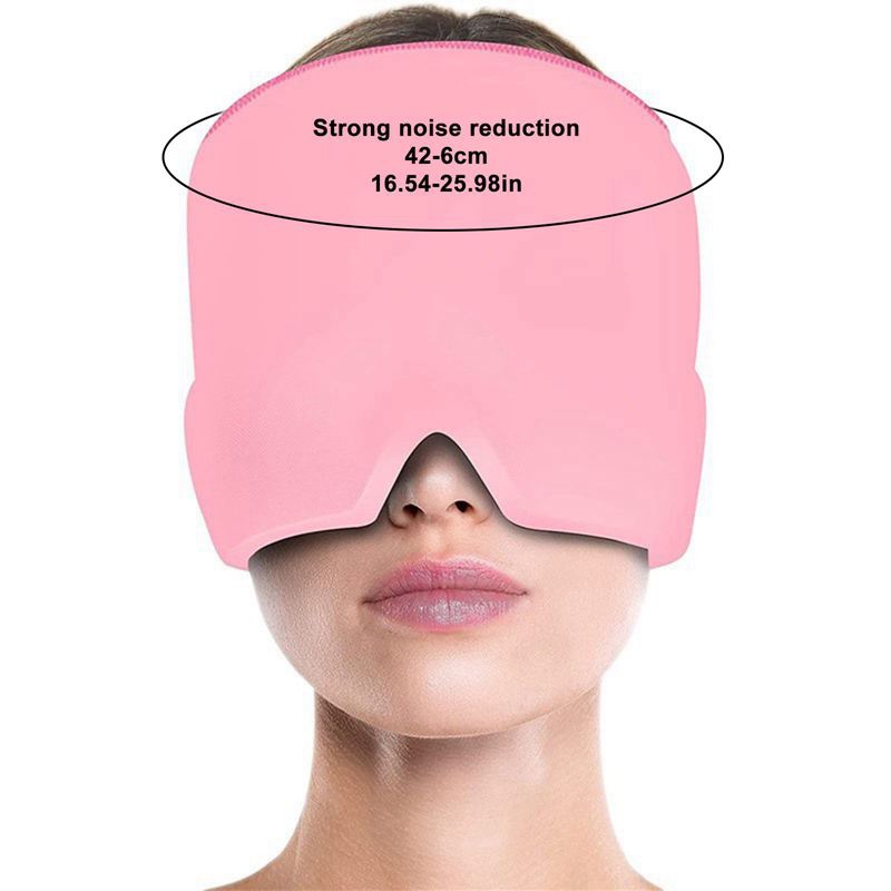 Băng Gel Lụa Làm Mát Bảo Vệ Mắt Có Thể Thu Gọn