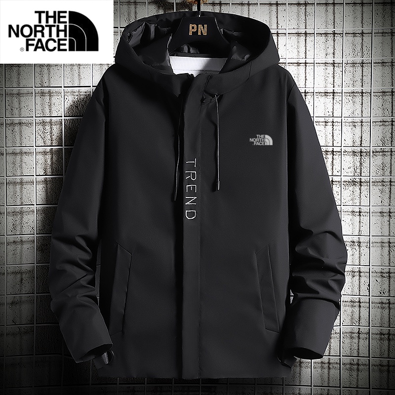 The North Face Áo Khoác Gió Có Mũ Trùm Đầu Chất Liệu Nhanh Khô Thoáng Khí Thời Trang Cho Nam