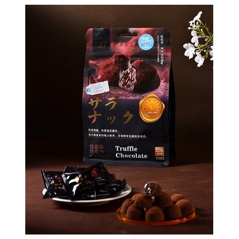 Socola tươi Truffle chocolate siêu ngon gói 158g hàng date mới.