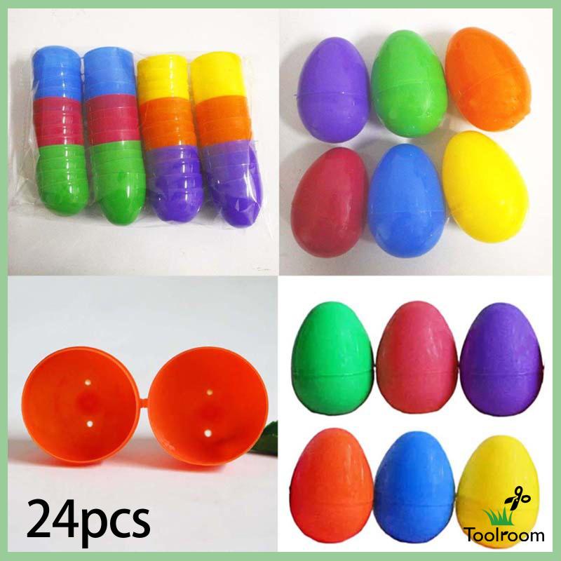 Bản Lề Nhựa PP 8x6cm Nhiều Màu Sắc Họa Tiết Trứng Phục Sinh Độc Đáo Cho Bé