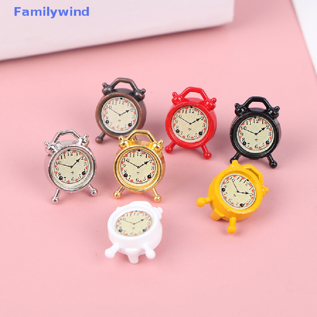 1 Đồng Hồ Báo Thức Tỉ Lệ 1: 12 Trang Trí Nhà Búp Bê