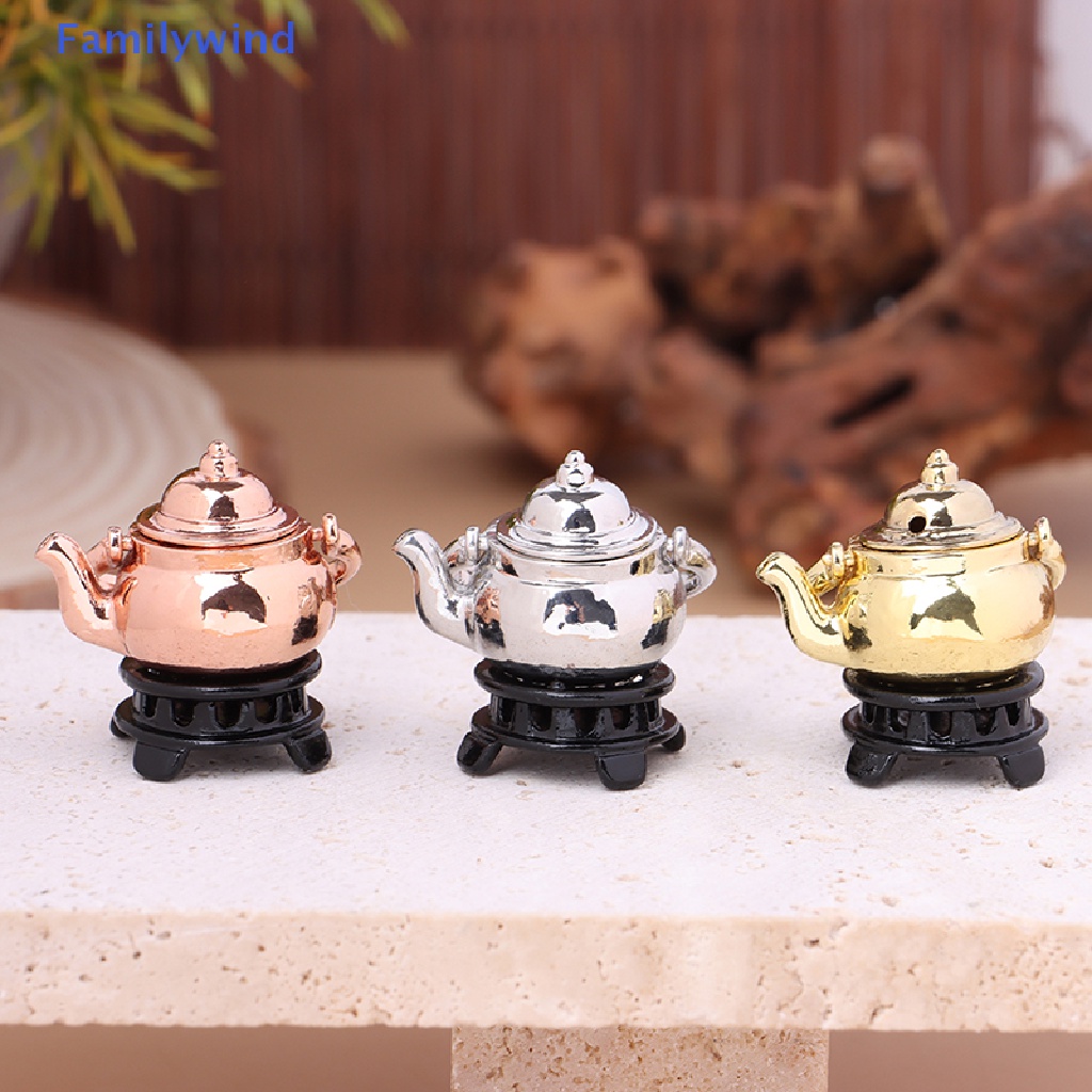 1 Set Ấm Trà Mini 1: 12 Phong Cách Retro Trang Trí Nhà Búp Bê