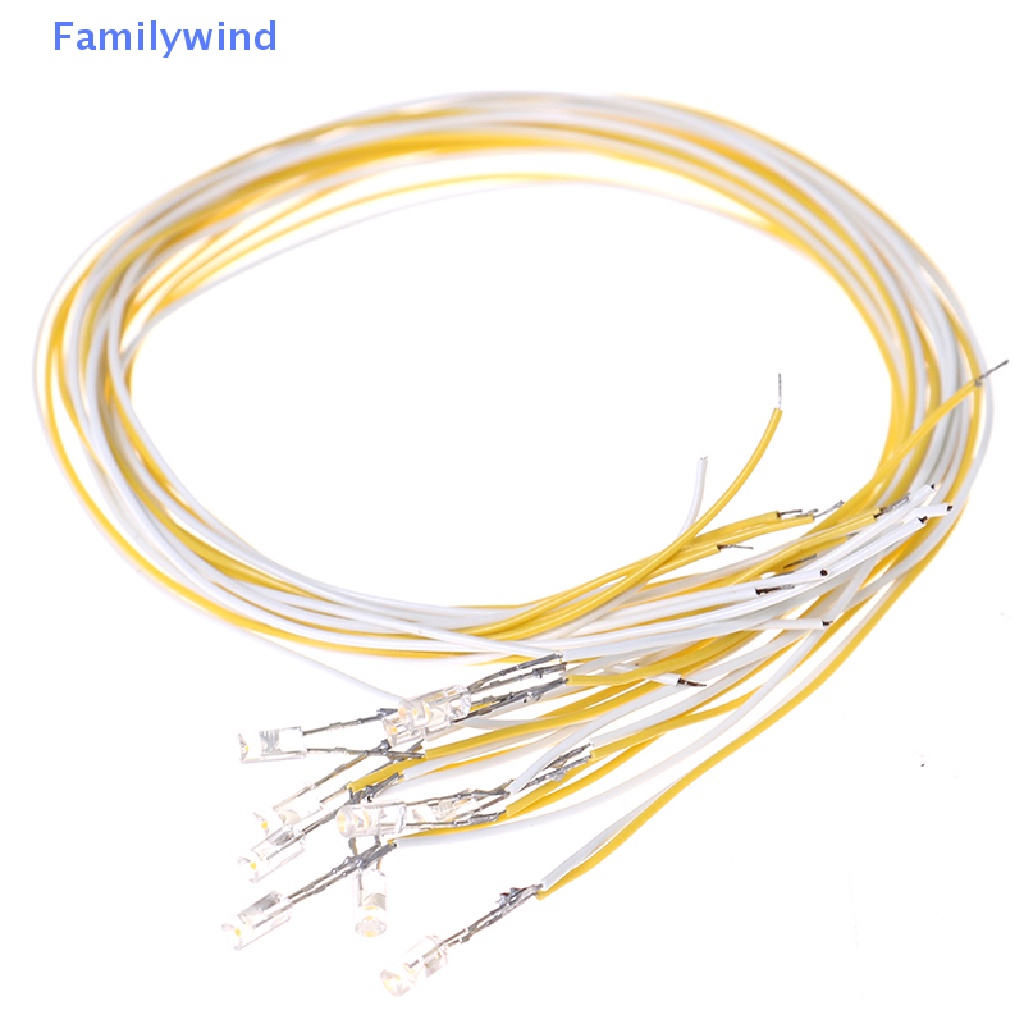 Set 10 Đèn LED 20cm 1: 12 Dùng Để Trang Trí Nhà Búp Bê