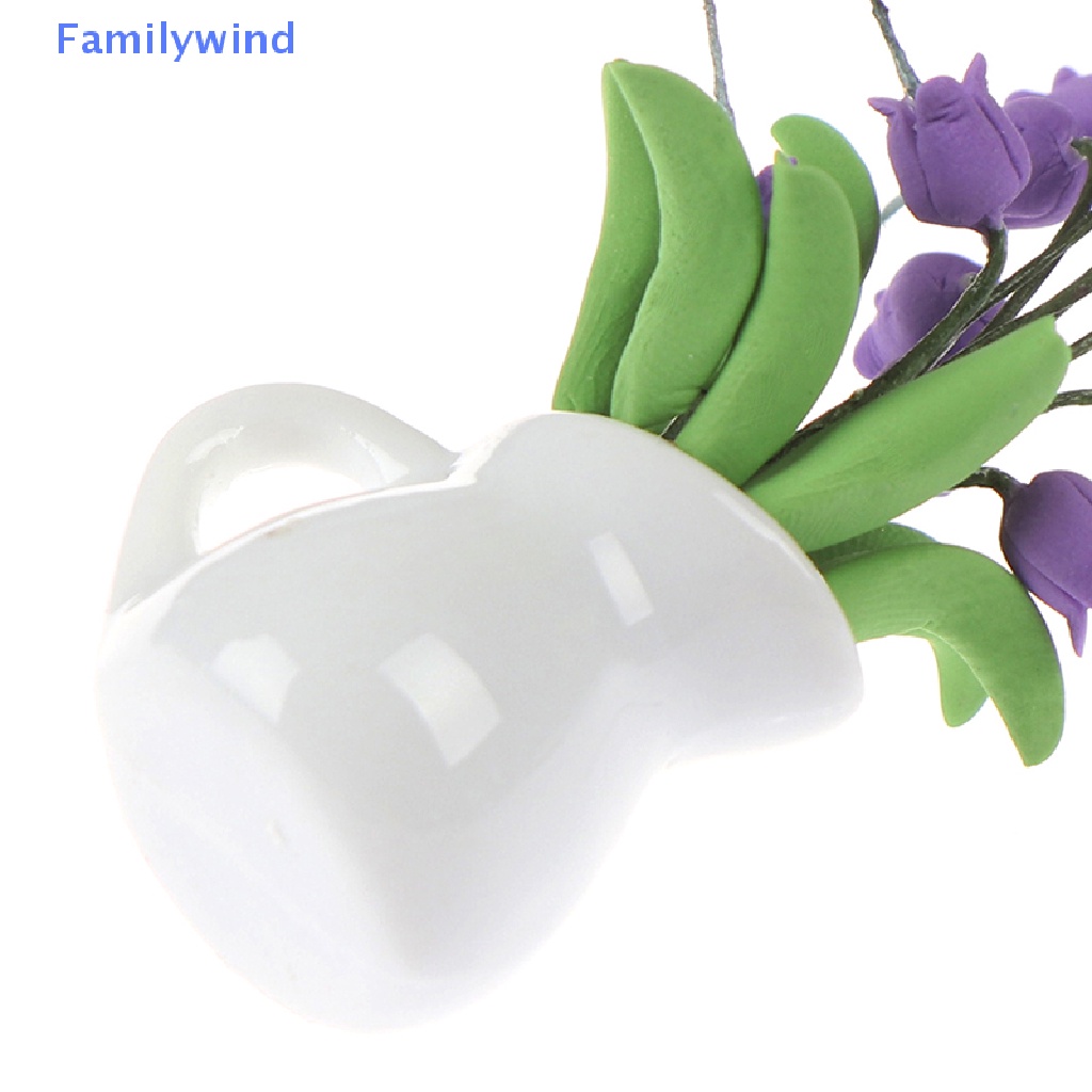 Mô Hình Chậu Cây Xanh Mini Tỉ Lệ 1: 12 Trang Trí Nhà Búp Bê