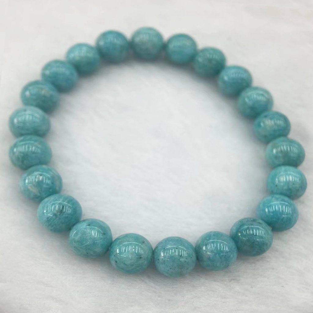 Hạt Xâu Chuỗi Chi Tiết Thiết Yếu: Hạt amazonite Tự Nhiên Màu Sắc: Chất Lượng Cao: Hình Dạng Chữ A: 8mm: L