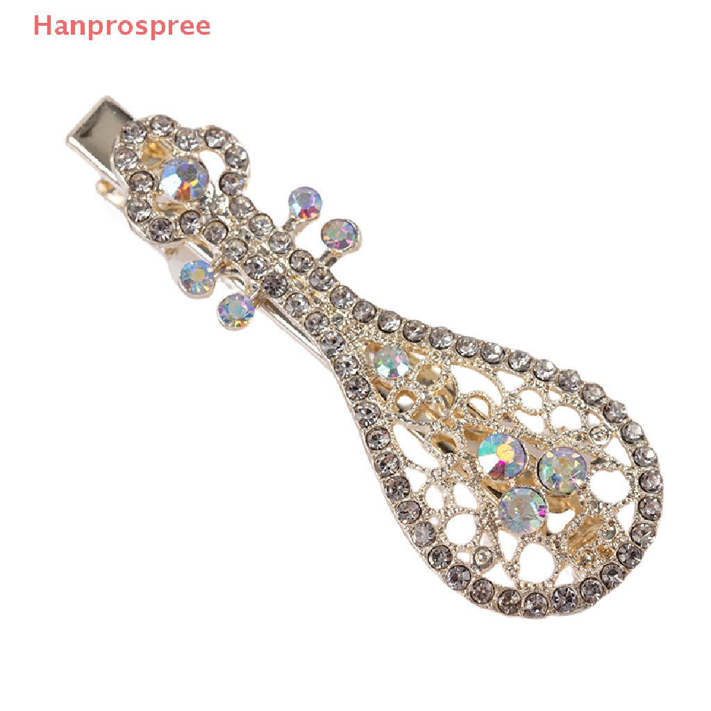 1 Kẹp Tóc Đính Đá Ngọc Trai Thời Trang Cho Nữ