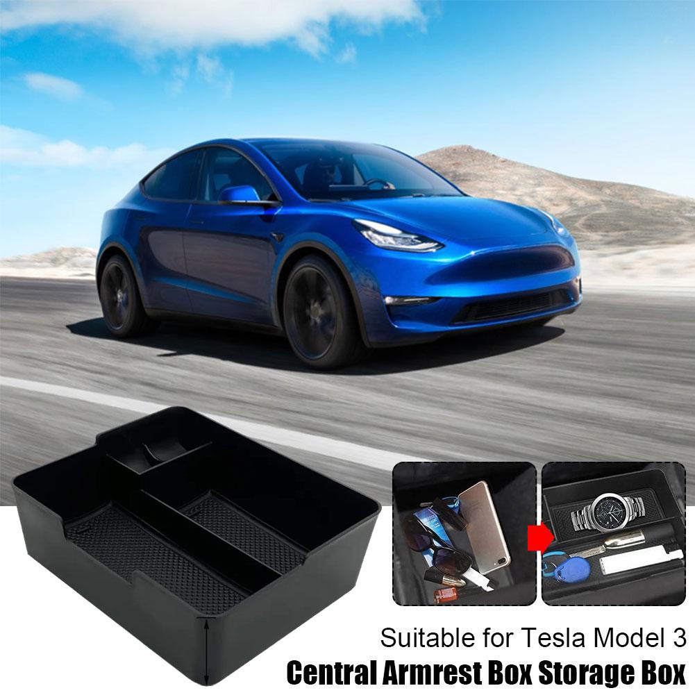 Hộp Tỳ Tay Đựng Vật Dụng Cho Tesla Model 3 / Y 2017-2020 K1O2