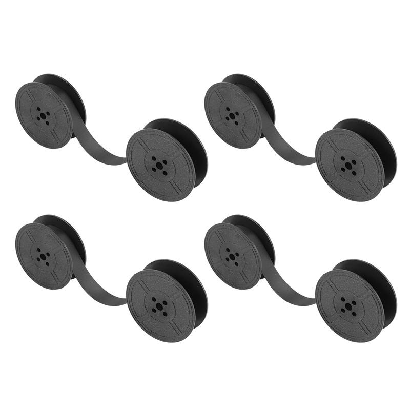 Bộ 4 Cuộn Ruy Băng Đôi Thay Thế Cho Máy Đánh Chữ