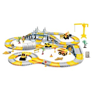 Bộ đồ chơi lắp ráp đường ray xe lửa linh hoạt cho bé