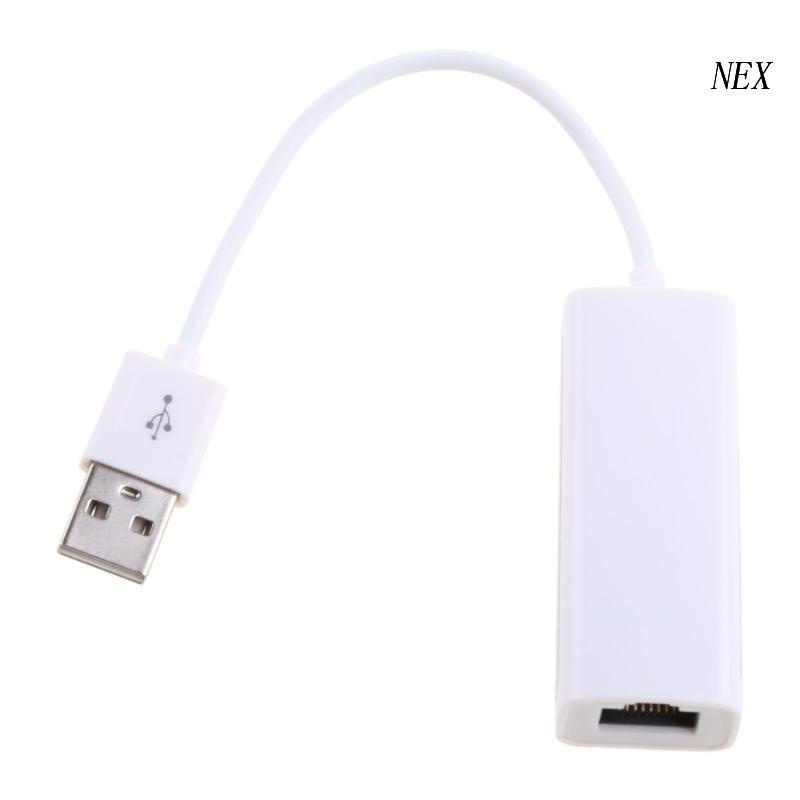 Đầu Đọc Thẻ Nhớ Chuyển Đổi USB 2.0 Type C Sang RJ45 300Mbps Cho Win7 Win8