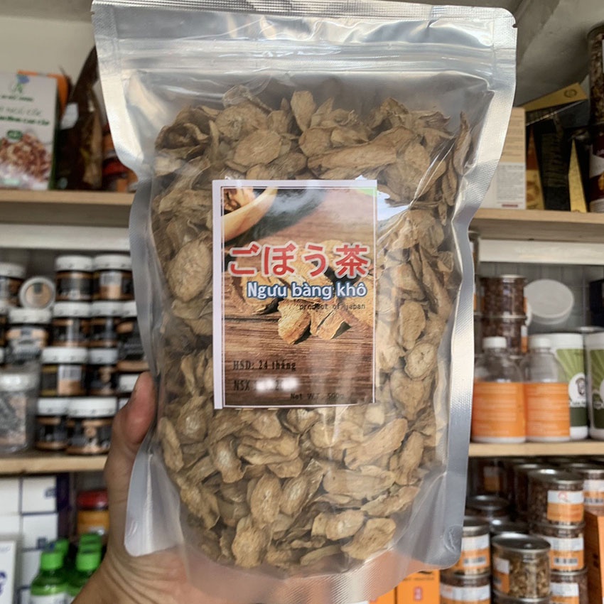 Củ Ngưu Báng Khô Nhật 500g [Natural Food Ohsawa]