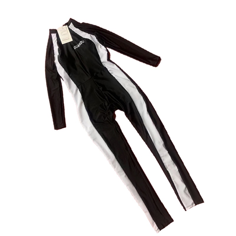 Mới Đồ Bơi Một Mảnh Tay Dài Thời Trang Dành Cho Nữ