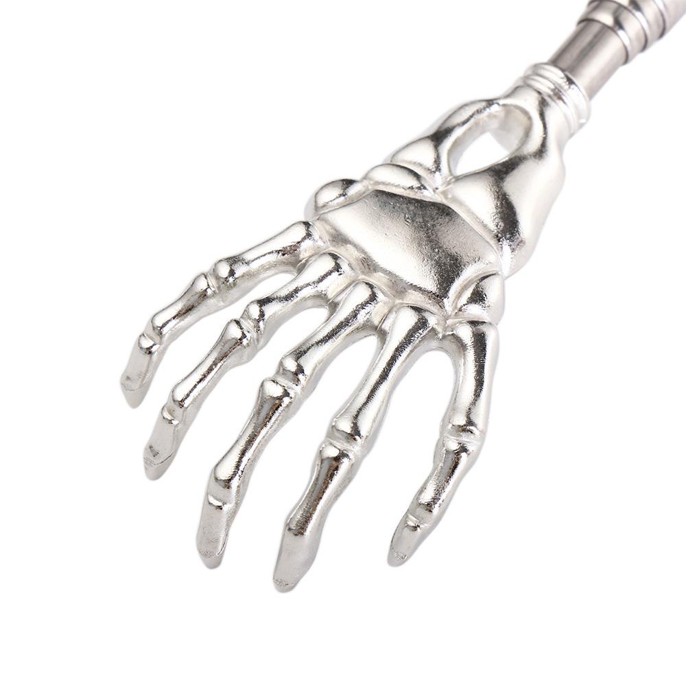 Cây Gãi Lưng Bằng Thép Không Gỉ Có Thể Kéo Dài Tiện Lợi Dành Cho Người Lớn Tuổi