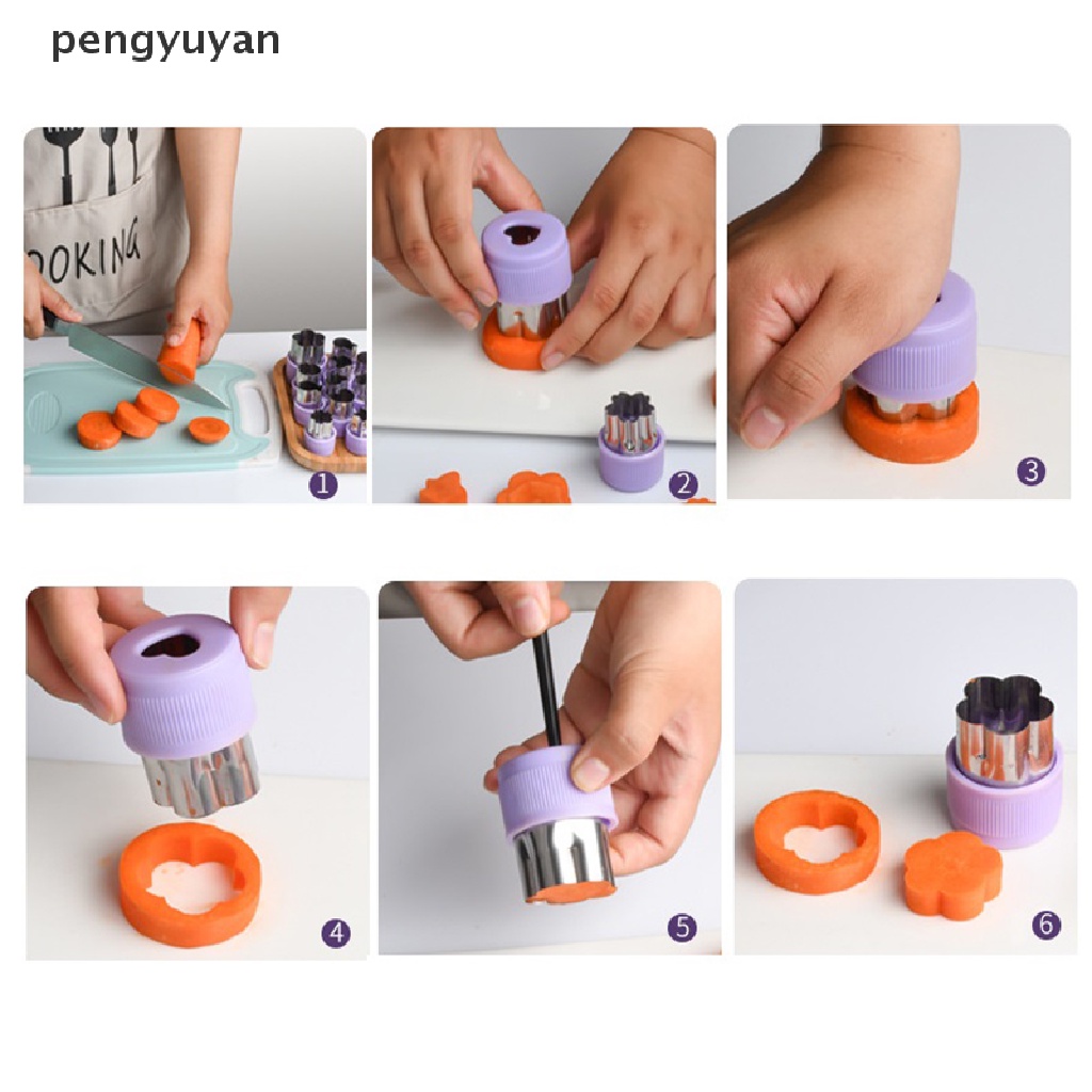 1 Dụng Cụ Cắt Rau Củ Bằng Thép Không Gỉ Với Tay Cầm Nhựa Tiện Dụng