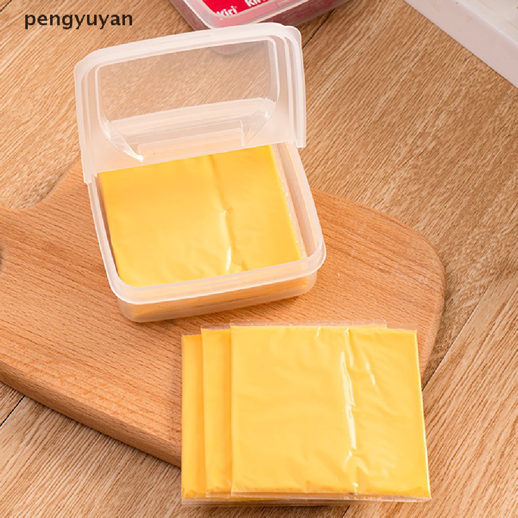 [pengyuyan] Hộp Đựng Phô Mai Bơ Tươi Mát Để Tủ Lạnh Nhỏ Gọn [Mới]