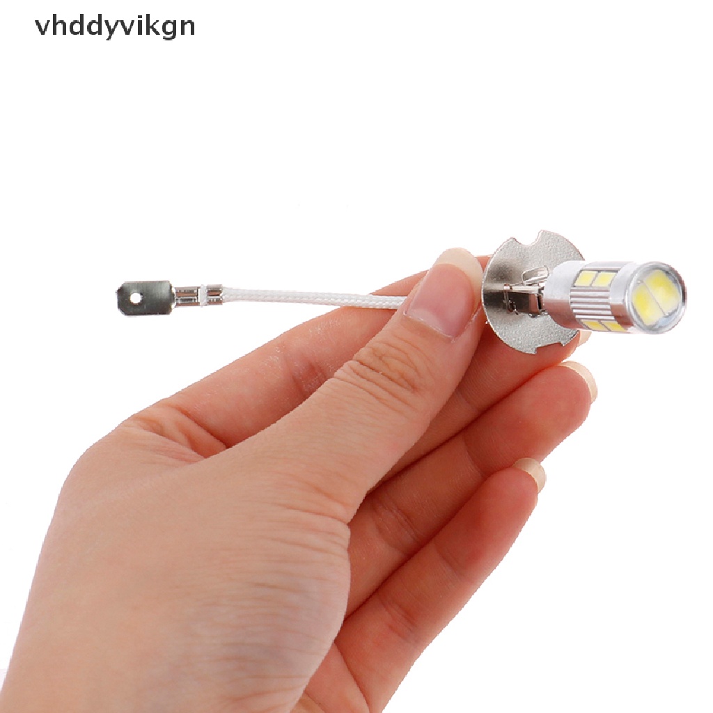 2 Đèn LED H3 Công Suất Cao Chống Sương Mù Cho Xe Hơi
