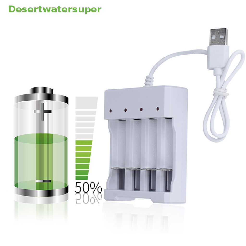 Hộp Sạc Nhanh 4 Ngăn Cho Pin AAA Và AA