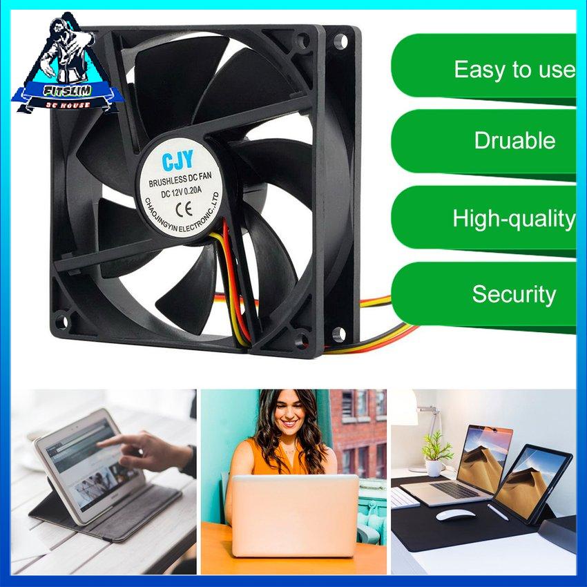 1Pc 12V 3 9Cm 90X25Mm 90Mm CPU Tản Nhiệt Quạt Dc Làm Mát 65 Cfm Chất Lượng Cao Nhanh Miễn Phí