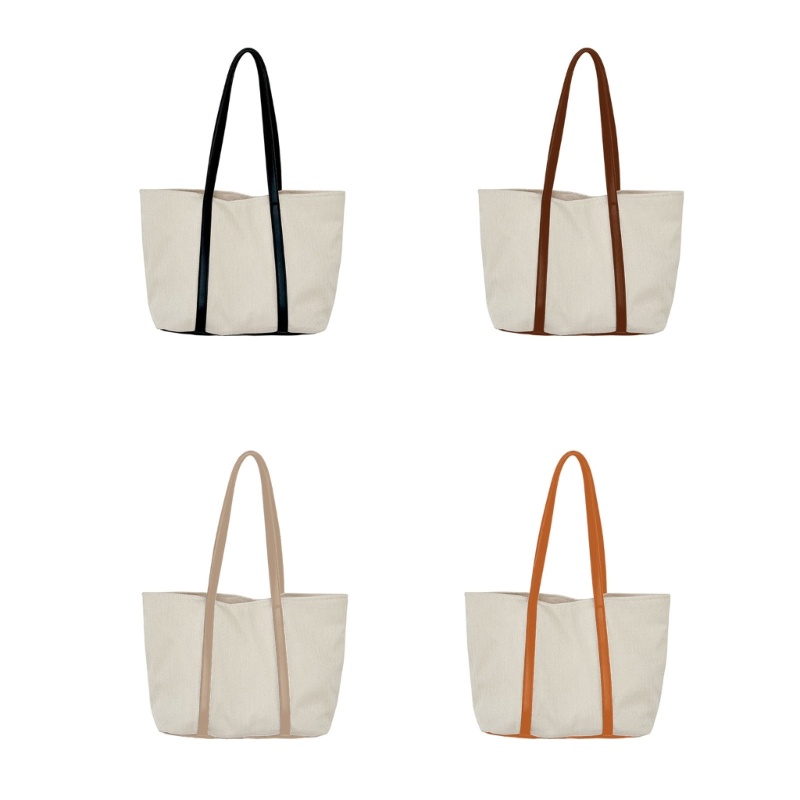 Túi Xách Vải Canvas Cỡ Lớn Thời Trang Cho Nữ