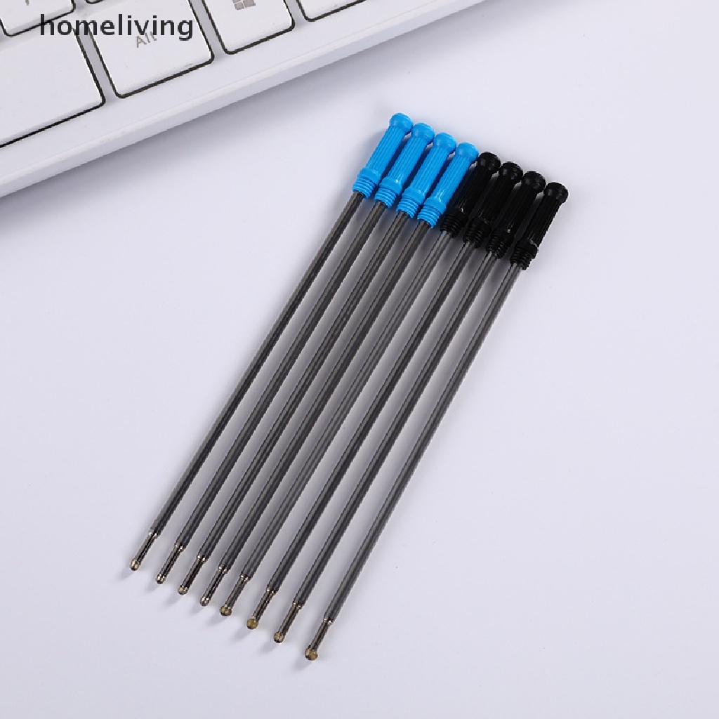 Set 10 Ruột Bút Bi Thay Thế Bằng Kim Loại Chất Lượng Cao
