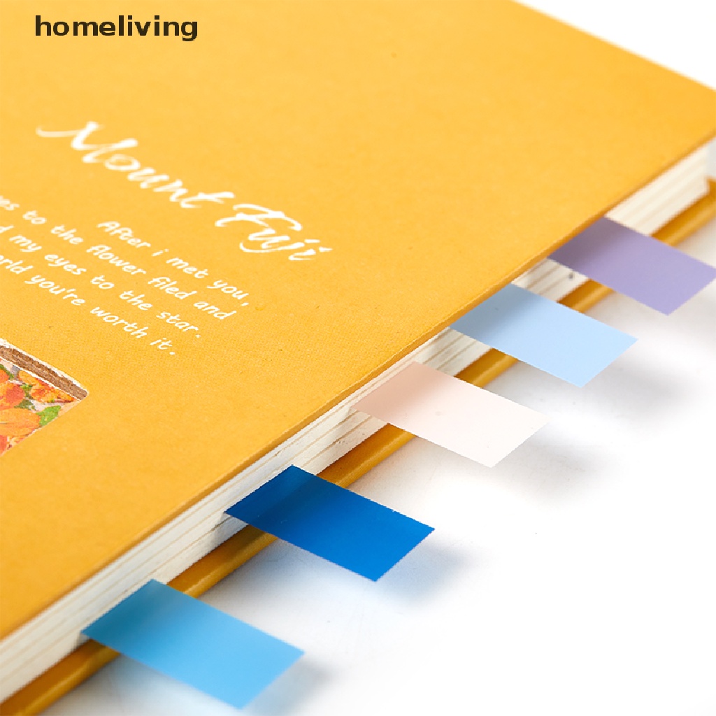 Homeliving Set 200 Tờ Giấy Dán Ghi Chú Đánh Dấu Trang Sách Hình Lá Cờ