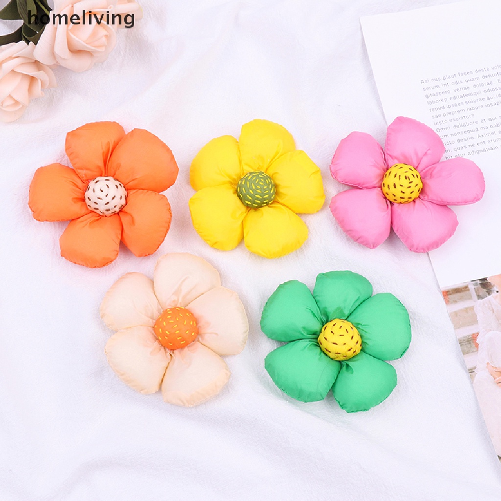 1 Phụ Kiện Hoa Hướng Dương Nhiều Màu Tự Làm Trang Trí Nón / Túi Xách