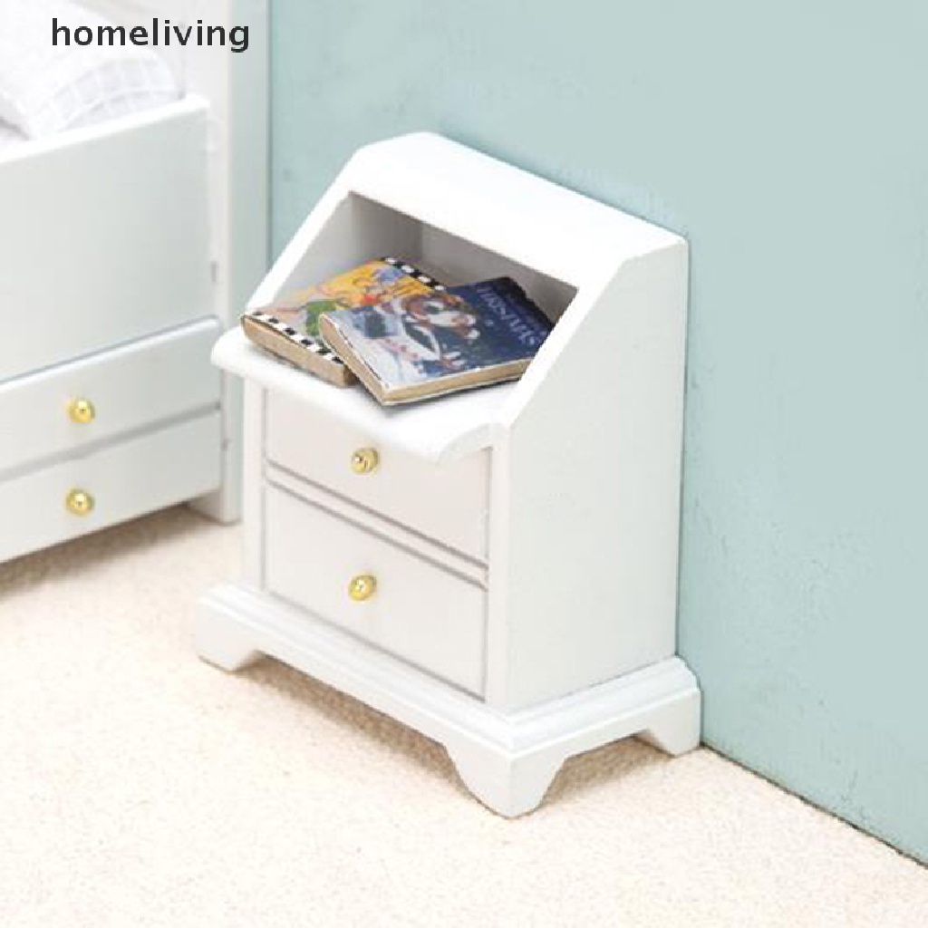 Mô Hình Ngăn Kéo Tủ Để Bàn Tỷ Lệ 1 / 12 Độc Đáo Trang Trí Nhà Búp Bê DIY