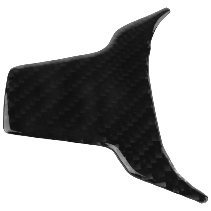 Bộ 3 Viền Sợi Carbon Trang Trí Bảng Điều Khiển Vô Lăng Xe Hơi Honda Civic 2016-2019