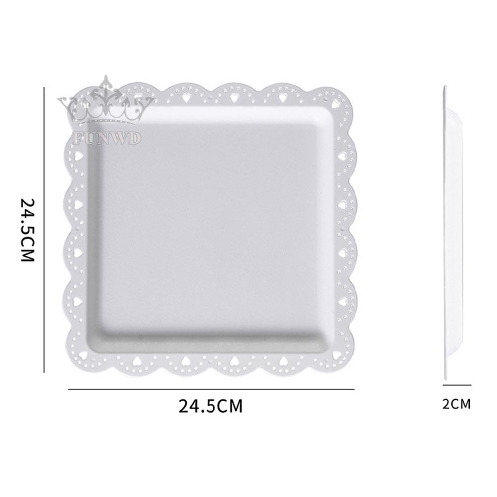 Đĩa Nhựa Hình Vuông Đa Chức Năng