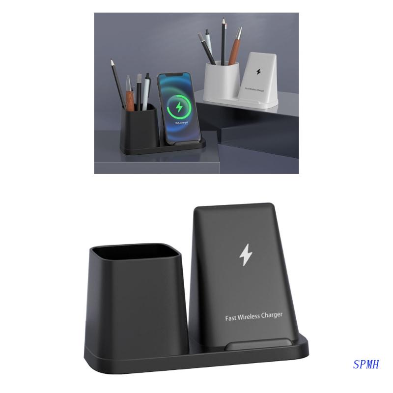 Giá Đỡ Sạc Bút Không Dây Siêu Tốc Sắp Xếp Gọn Gàng Để Bàn Cho Nhà Ở
