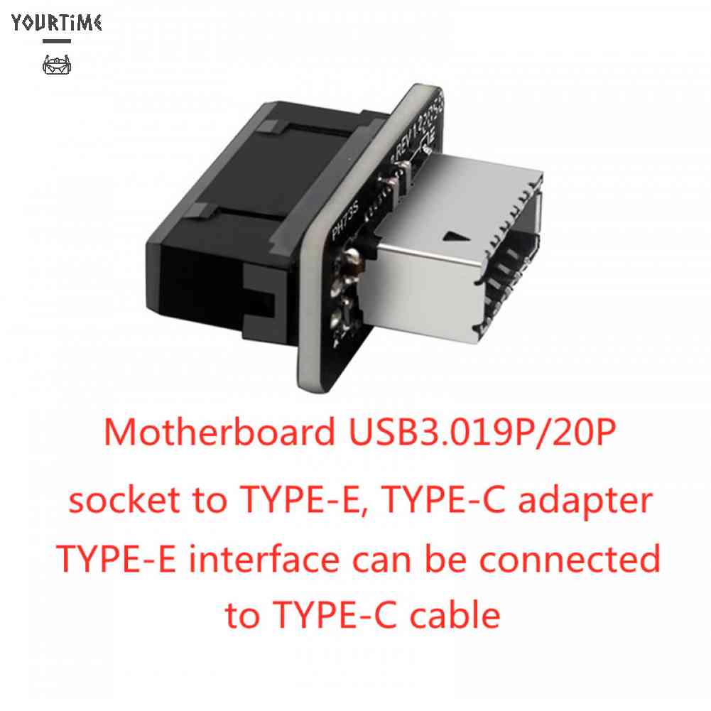 Đầu Chuyển Đổi USB 3.0 19P / 20P Sang TYPE E Chất Lượng Cao