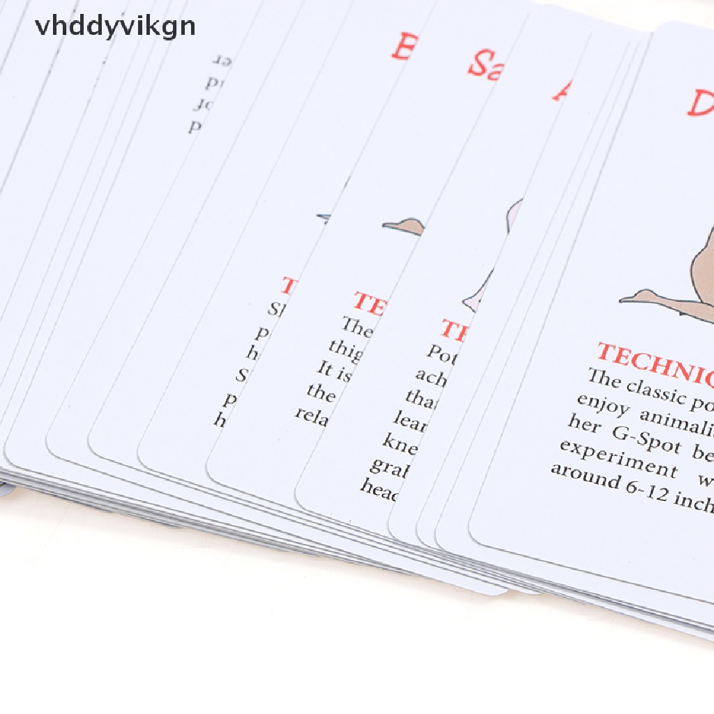 Bộ Thẻ Bài Trò Chơi Risque 54 Lá Vui Nhộn Trang Trí Phòng Ngủ / Phòng Ngủ