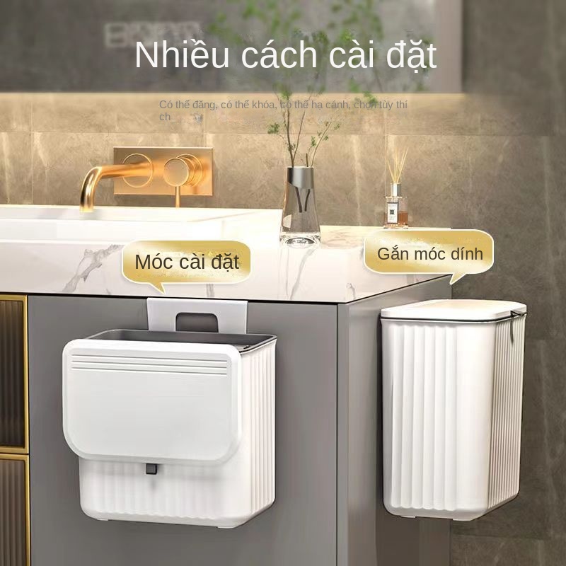Thùng Rác Gắn Tường Tiện Dụng Cho Nhà Bếp