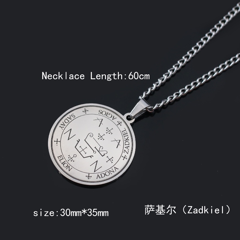 Z Vòng cổ Bằng Thép Titan Không Gỉ Phong Cách Rock Thời Trang Dành Cho Nam Và Nữ